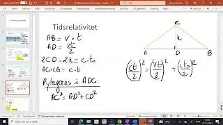 Fysikk 2   4C Relativisk tid