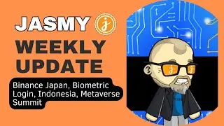 Jasmy Update - Binance Japan, Biometic Login, Metaverse Summit, etc.
