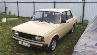 Капсула времени: ВАЗ 2105, 1985 с пробегом 68 тыс км