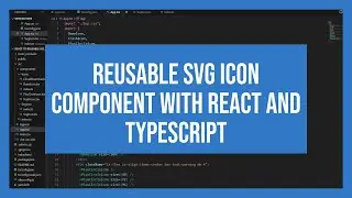 Reusable SVG Icon Component with React and Typescript