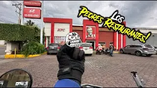 LOS PEORES RESTAURANTES PARA RECOGER UN PEDIDO🤬🛵
