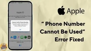 How To Fix This Phone Number Cannot Be Used At This Time | Number Verification Fix