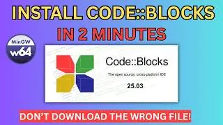 How to Download and Install CodeBlocks IDE for Windows/Mac | C++ IDE Setup (Step-by-Step Guide 2024)