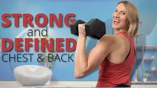 25 minute Chest & Back Dumbbell Workout