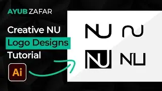 Trademark Design for NU | #logoprocess #onlineearning