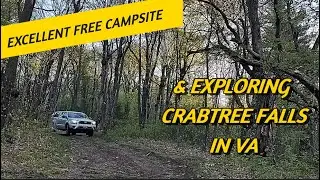Free Truck Camping | Exploring the Beauty of Crabtree Falls VA | Last Night - Six Night Camping Trip