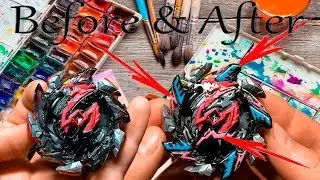 HOW TO paint A BEYBLADE Hell Salamander