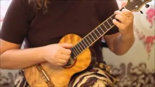 ЭТЮД НА ФЛАЖОЛЕТЫ | УКУЛЕЛЕ | ТАБЫ | НОТЫ | UKULELESSONS.RU