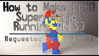 How to Make LEGO Super Mario Running Poses ( NES )