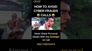 How to avoid Cyber Fraud Calls | Craw Cyber Security | Mohit Yadav #crawsec #shorts #shortsvideo