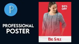 Professional Poster Design in PixelLab Tutorial | 2020