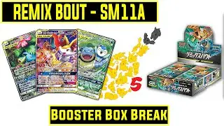 Pokémon - Remix Bout Booster Box Opening!! 2 Secret Rares?? Underrated set!