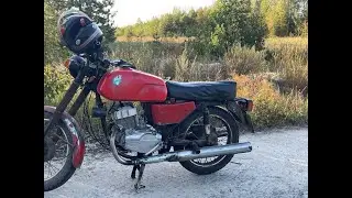 Двигатель Ява (Jawa) 350/638 тест 31.08.2023 после ремонта (г. Набережные Челны, респ. Татарстан)