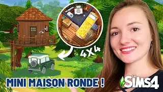 Construction d'une MAISON 4x4 RONDE ? 🤯 Défi Sims 4