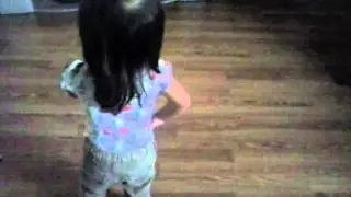 Whip my Hair dance 2- Sakura Ohana (2 year old)