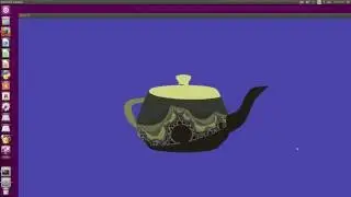 Pi3D Mandelbrot on a Teapot