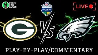 Packers vs Eagles | NFL WEEK 1: THE SÃO PAULO GAME | LIVE Play-by-Play/Commentary