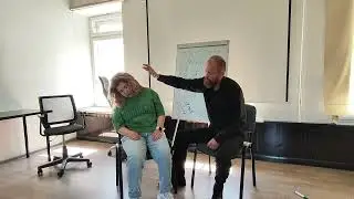 Фрагмент обучающегося семинара по гипнозу