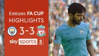 Man City 3-3 Liverpool | FA Cup Highlights | PES 2021