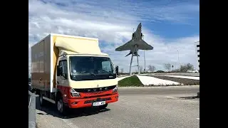 La prueba del camión Fuso Canter 100% eléctrico que está cambiando las reglas del transporte