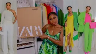 NEW IN ZARA SUMMER TRY ON  HAUL  + STYLE