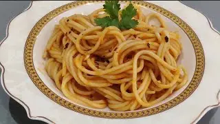 Spaghetti Arrabiata Recipe | Quick & Spicy Italian Pasta Dish | khaana khazana tasty
