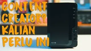 SYNOLOGY DS218+ DATA AMAN FITUR MELIMPAH!