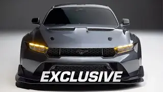 Exclusive! 2025 Ford Mustang GTD Walkaround | B Roll | Track Footage & More!