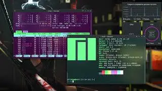 KDE Plasma 5.27 + Live Wapplaper + Widgets + Full Effects