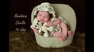 Newborn Cecília 16 dias