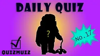 Daily Quiz No.17 (guess character)