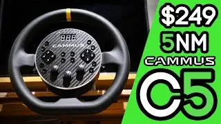 Trying The Coolest and CHEAPEST New Direct Drive Innovation In Sim Racing! | CAMMUS C5 5NM Wheelbase