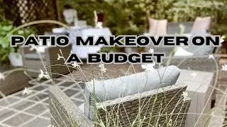 Transform Your Patio On A Budget~Outdoor Decor Ideas~Budget Patio Makeover #budgetpatiomakeover