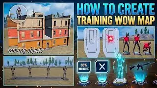 How to make Training WOW Map in PUBG Mobile (Step-by-Step) 🎯Training Map Kaise Banaye? Full Guide 🛠️
