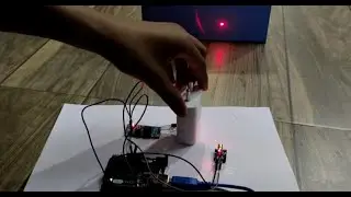 I finally TURNED ON an LASER TRANSMITTER with an IR SENSOR