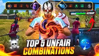 TOP 5 BEST SKILL COMBINATIONS In Free Fire 🔥 OVERPOWERED SKILLS ☠️ FOR EASY BOOYAH 🏆