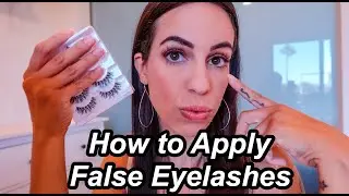 How To Apply False Eyelashes WITHOUT eyeliner - Ardell Wispies