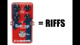 Can't Write Riffs??? Buy An Octave Pedal!!!