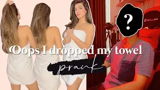 Dropping my towel to see my Fiancèe’s Reaction | Intense Prank | Dr.Glam
