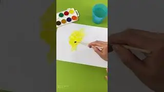 Волшебные рисунки акварелью и восковым мелком
