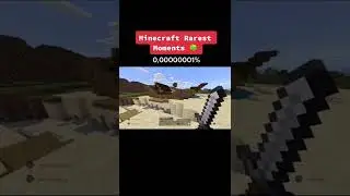 Minecraft Rarest Moments🍀0,00000001% #shorts #minecraftraremoments #minecraftseeds #gaming #fyp