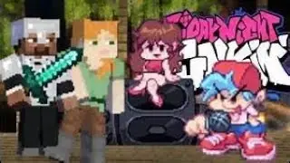 Friday Night Funkin' - V.S. Steve & Alex FULL WEEK [NEW UPDATE] - FNF MODS by mojang