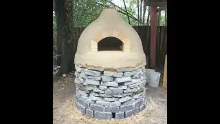 Building a Swanky Pizza Oven in 4 Days from Sand and Clay