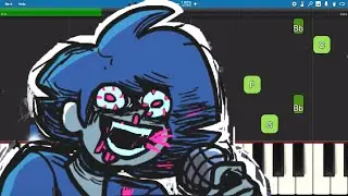 Hunger - Friday Night Funkin' Vs Starving Artist - Piano Tutorial