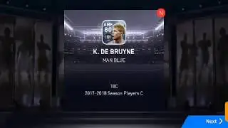 #pes How to get De Bruyne black ball trick #pes 18
