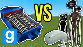 TREVOR HENDERSON ARMY VS SHREDDER!! (Garry's Mod Sandbox)