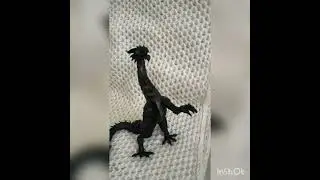 BJD Doll black dragon / БЖД кукла чёрный дракон