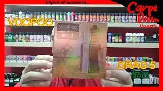 Voopoo DRAG 5 kit / vuelve el rey????