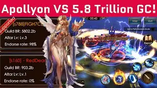 Apollyon VS 5.8 Trillion BR Guild - Legacy Of Discord - Apollyon