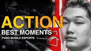 Unleashing Fury: Top 4 Plays by Action in PUBG MOBILE Esports!